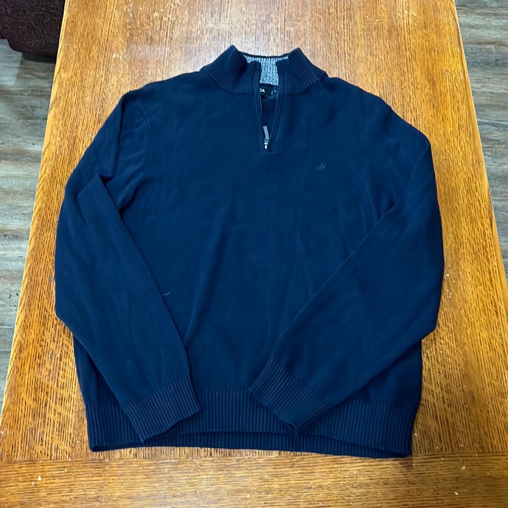 1/4 Zip Nautical pullover